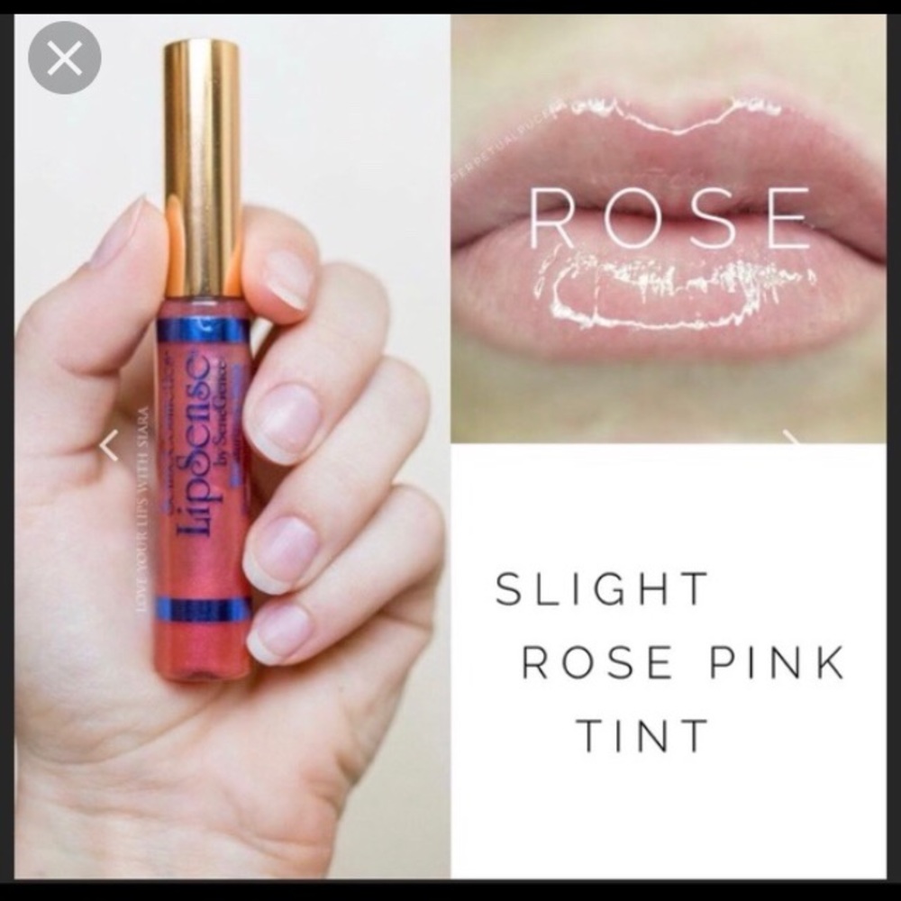 Senegence Lipsence Gloss in "Rose"